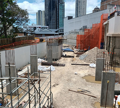 Industrial steel fixing project